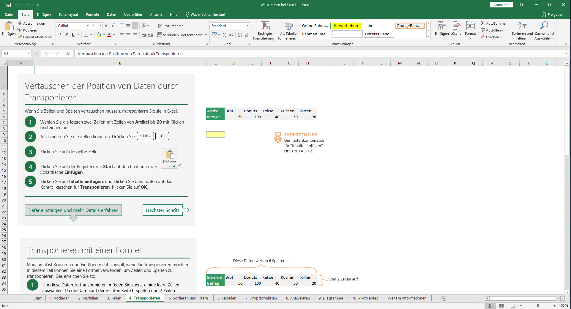 microsoft excel 2019