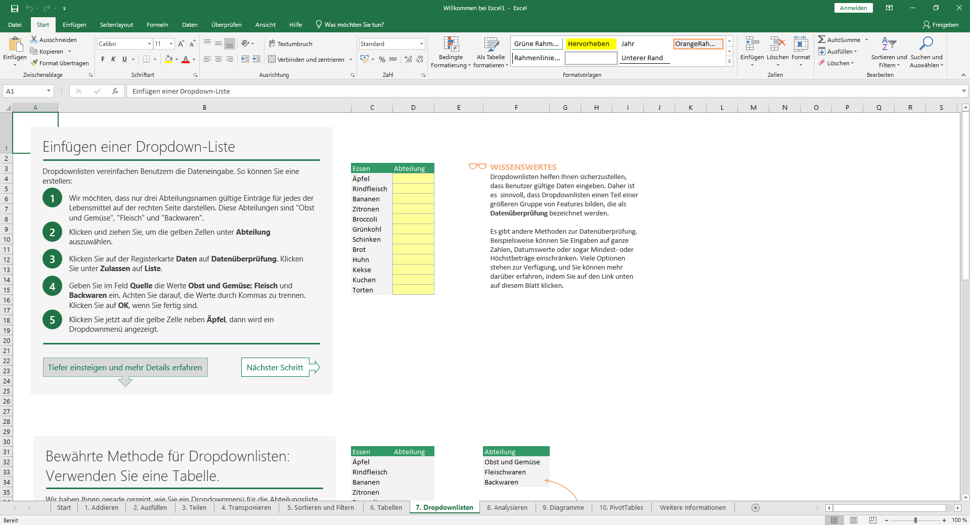 microsoft excel 2019